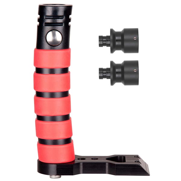 kit poignée droite à libération rapide ikelite pour caissons dl