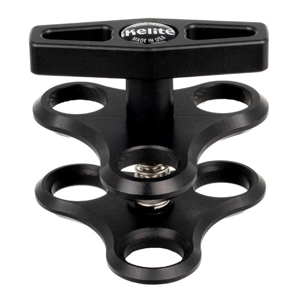 clamp triple ikelite v2 pour boule 1"