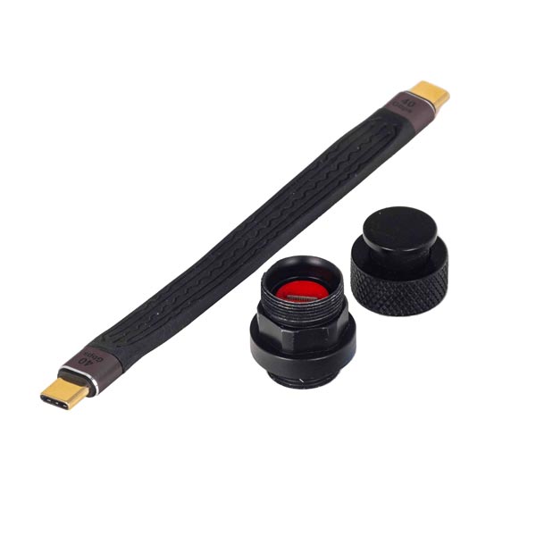 passe cloison usb c ikelite pour recharge et transfert de données