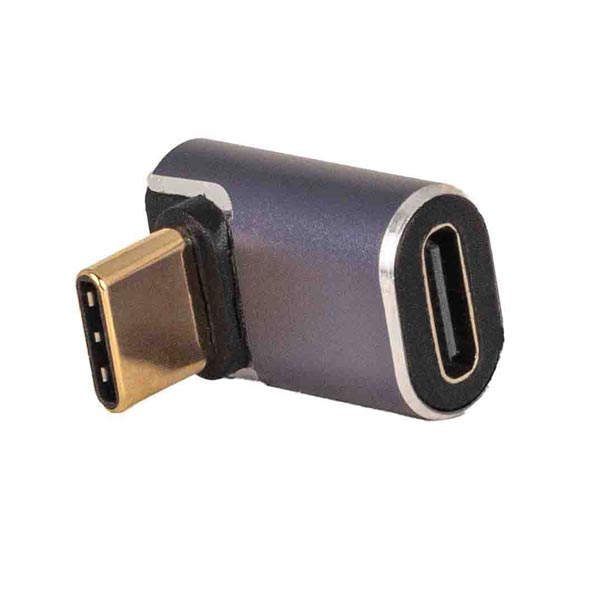 adaptateur usb c ikelite coudé mâle femelle 40gbps