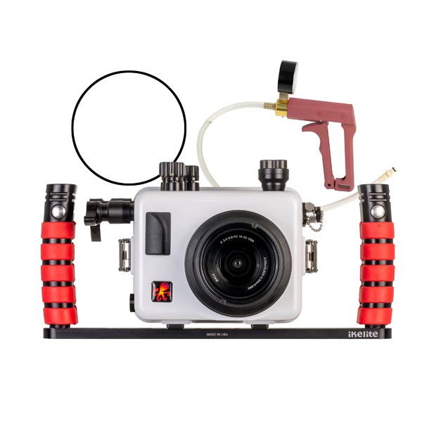 caisson ikelite sony alpha a6700 16 50mm fibre optique