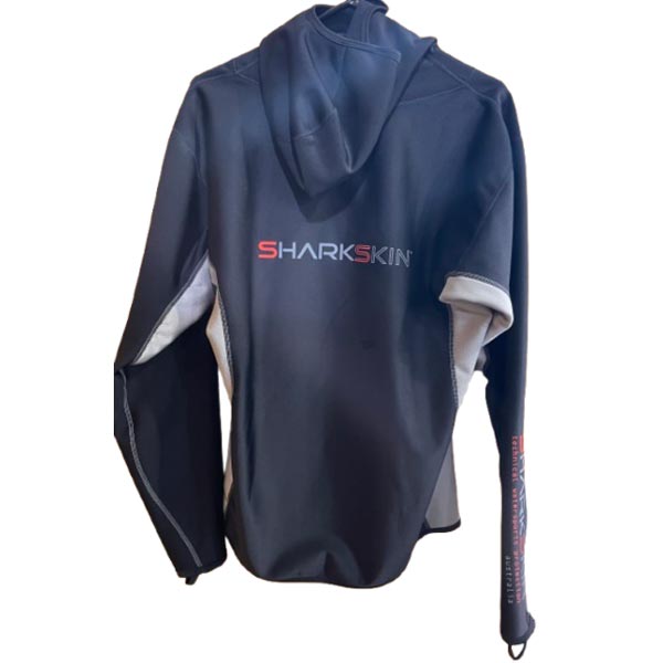 manche longue chillproof cagoule homme sharkskin