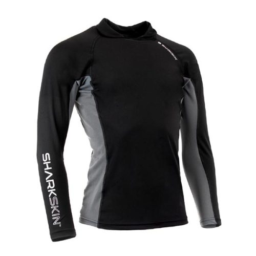 manche longue rapid dry à col sharkskin