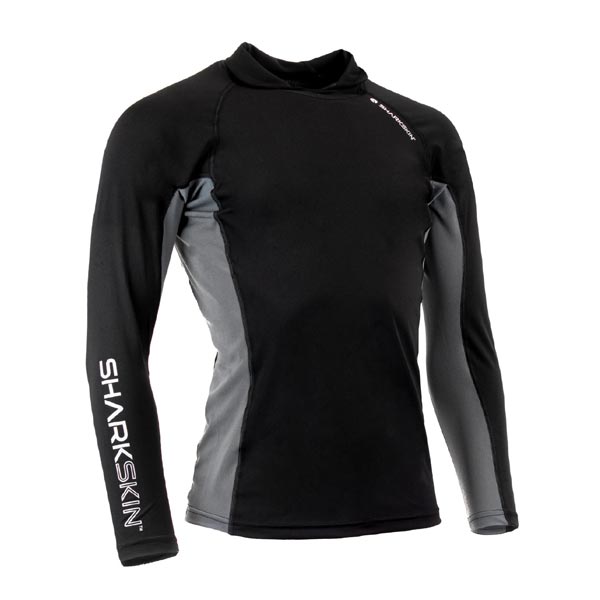 manche longue rapid dry à col sharkskin