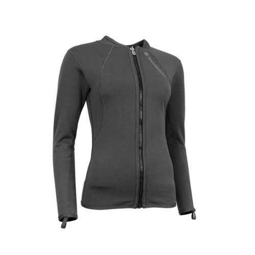 manche longue t2 avec zip femme sharkskin
