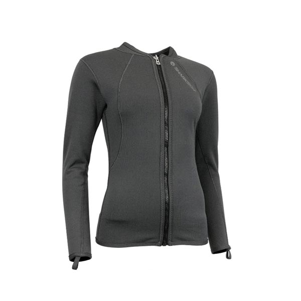 manche longue t2 avec zip femme sharkskin