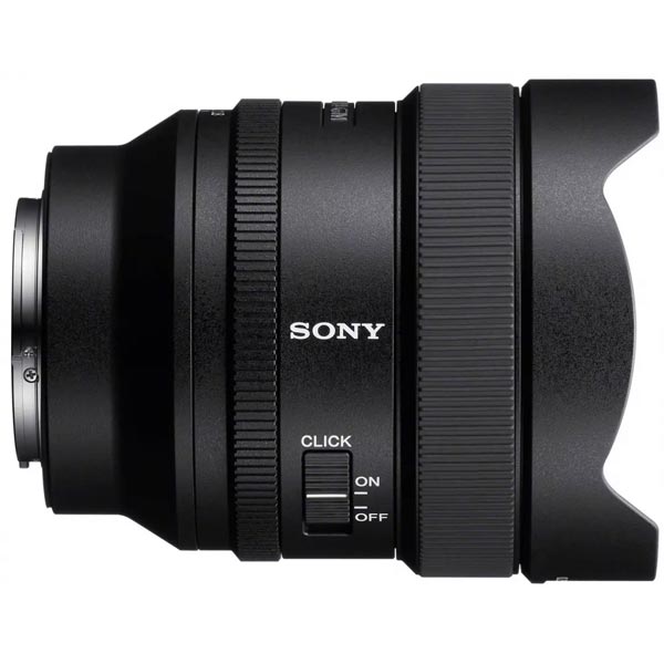 objectif fixe sony sel 14 f 18 gm