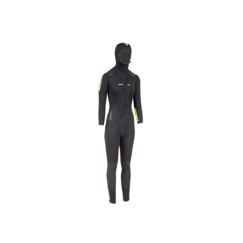 combinaison beuchat 1dive femme – monopièce cagoule 5 mm