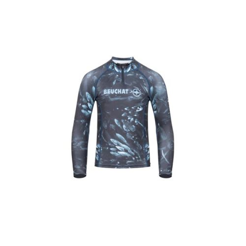 rashguard beuchat atoll junior – manches longues – seaweed