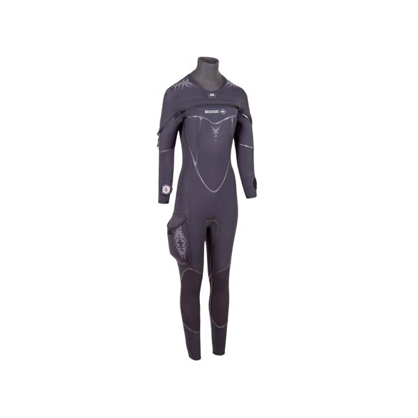 combinaison beuchat semi dry x trem femme – monopièce 6,5 mm