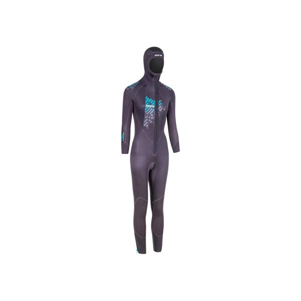 combinaison beuchat alizé 1 – monopièce cagoule attenante 7 mm