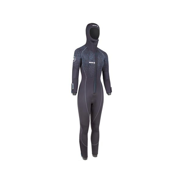 combinaison beuchat focea comfort 6 femme – monopièce cagoule attenante 7 mm