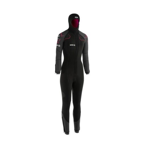 combinaison beuchat focea comfort 7 femme – monopièce cagoule attenante 7 mm