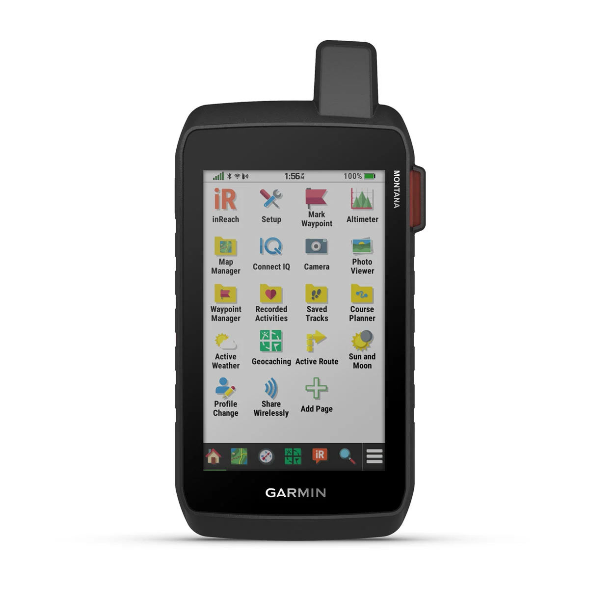 gps portable garmin montana 760i emea avec cartographie topoactive