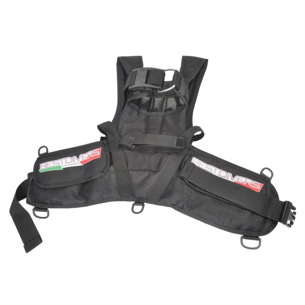 backpack bouteille bestdivers avec poche sangle bouteille 15 l