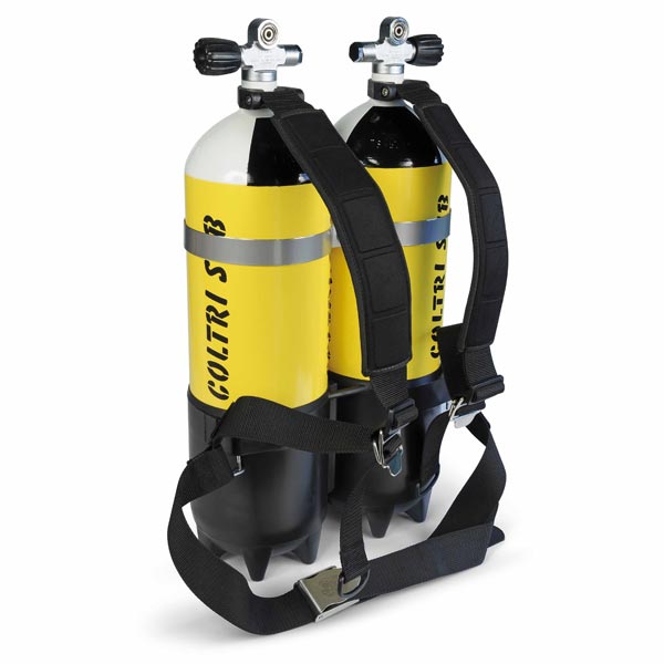 sangles + boucles inox bestdivers pour bi bouteille