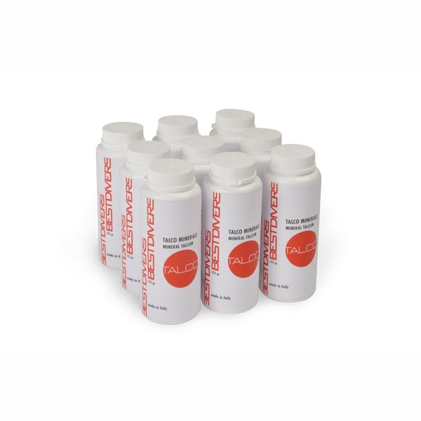 talc bestdivers tube 125 g (présentoir 9 pcs)