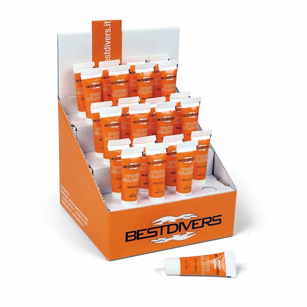 graisse silicone bestdivers 10 g (présentoir 24 pcs)