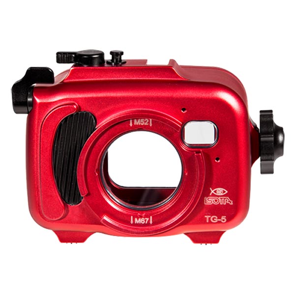 caisson isotta pour olympus tough! tg 6 et om system tough! tg 7 – avec adaptateur double fibre optique inclus