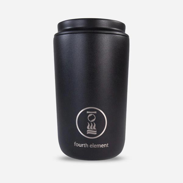 mug isotherme fourth element opah noir 360 ml