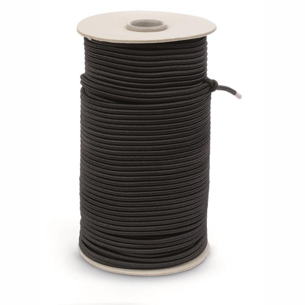 Élastique bestdivers noir bobine 100 m
