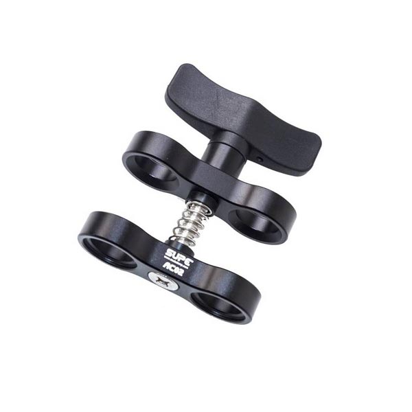 pince de serrage supe double en aluminium (longueur effective 4cm)