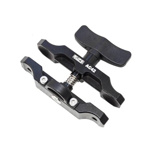 pince de serrage double supe en aluminium (longueur effective 10cm)