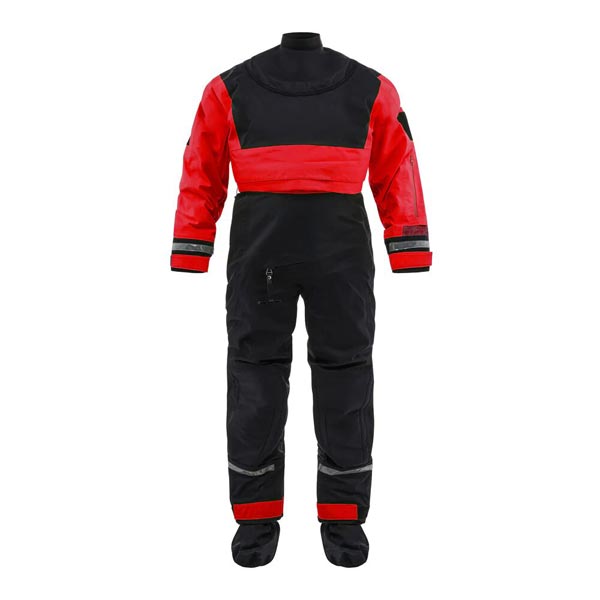 combinaison de sauvetage rouge et noir kern wrs