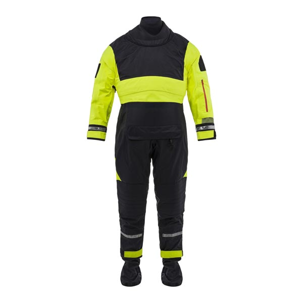 combinaison de sauvetage jaune et noir kern wrs