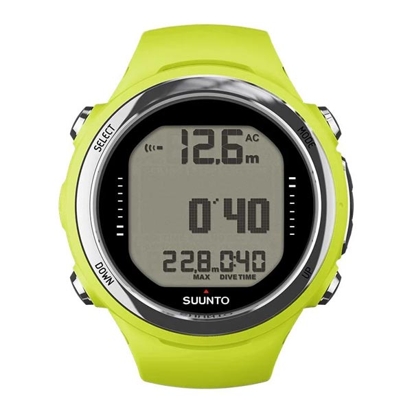 ordinateur de plongée suunto d4i lime sans usb