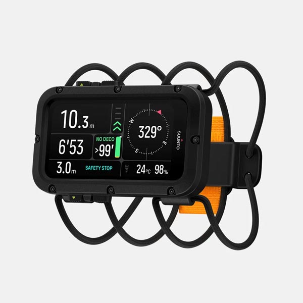 ordinateur de plongée suunto nautic avec sonde bungee