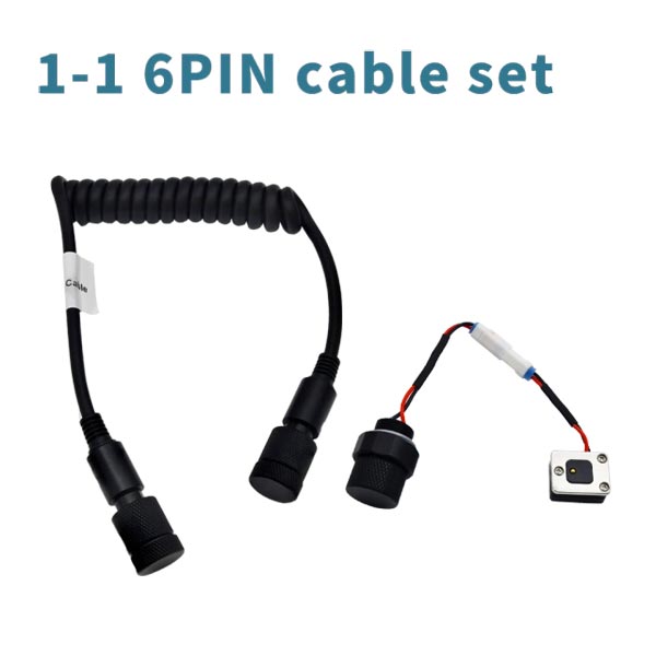 adaptateur cable supe 6pin m16/m14, m18/m16, m24/m16, sea&sea