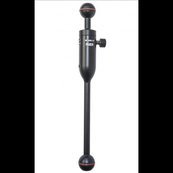 bras aluminium détachable supe 10" (longueur 25,4cm) avec boules 25mm ou ys