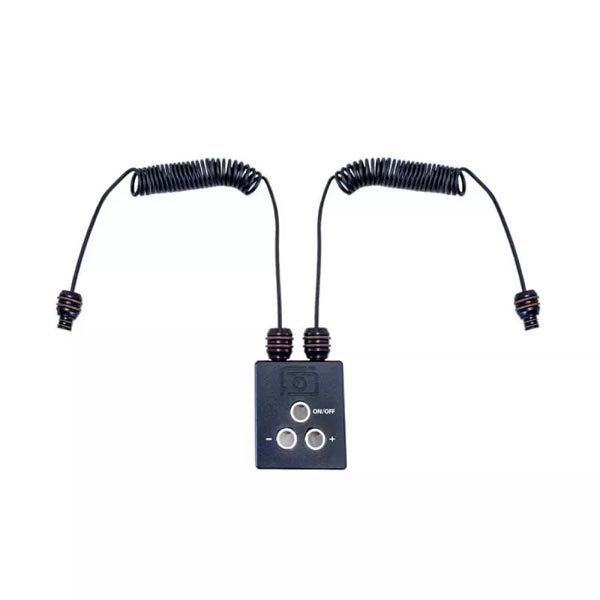 kit télécommande avec 2 fibres pour v3kv3, v4kv3, v6kv3