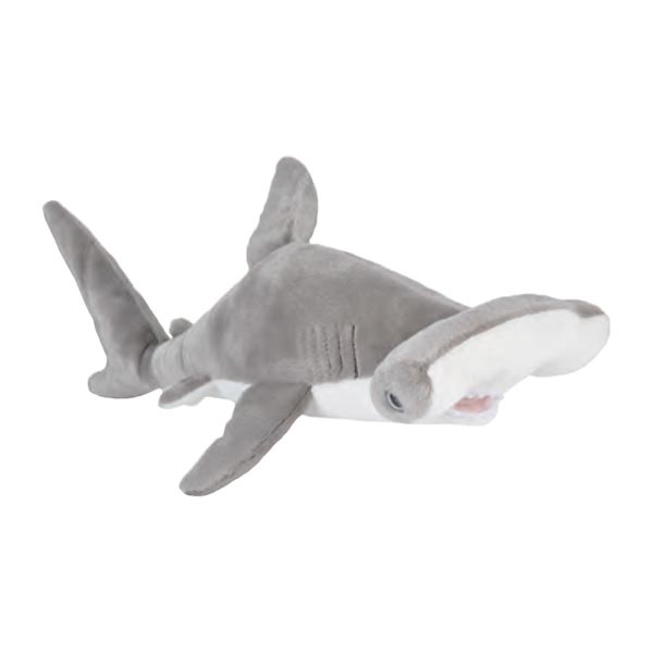 peluche wild republic cuddlekins medium — requin marteau