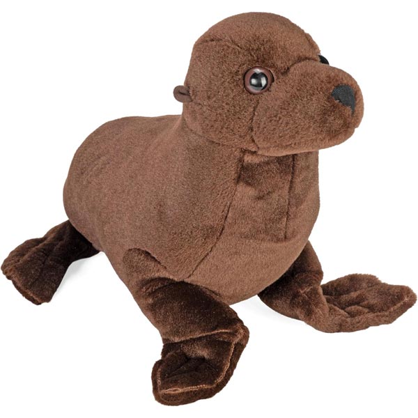 peluche wild republic cuddlekins medium — lion de mer
