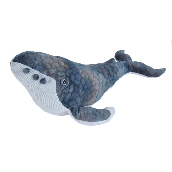 peluche wild republic cuddlekins medium — baleine à bosse