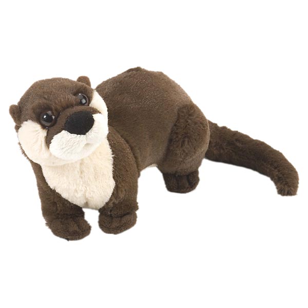 peluche wild republic cuddlekins mini — loutre de rivière