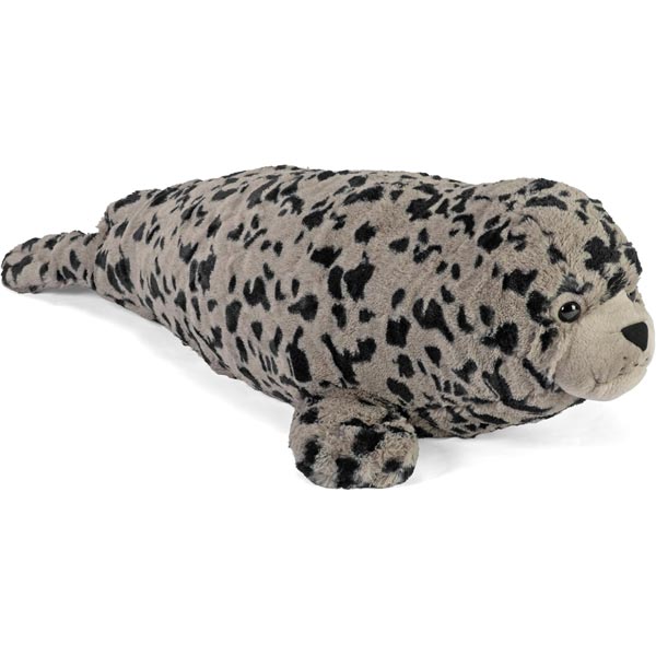 peluche wild republic jumbo cuddlekins — phoque moucheté