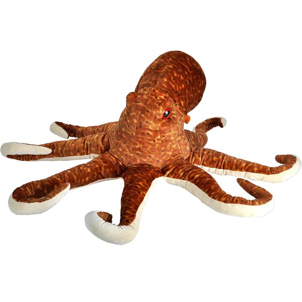 peluche wild republic jumbo cuddlekins — poulpe