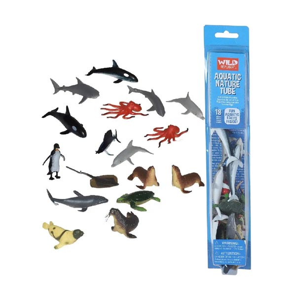 figurines wild republic nature tubes — aquatic