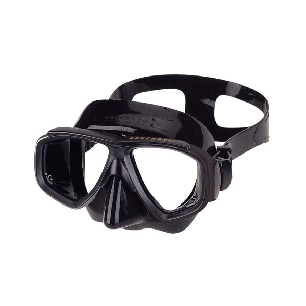 masque beuchat mundial – silicone noir noir