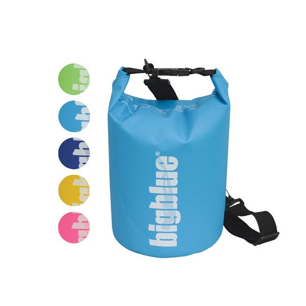 sac étanche outdoor bigblue 3l (140×330mm) — noir
