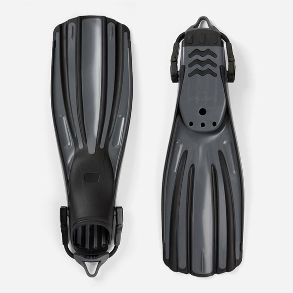 palmes fourth element rec fin noir/gris xs
