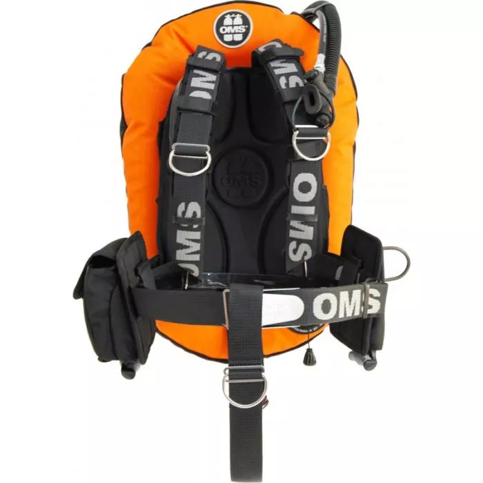 Pack Harnais OMS Smart Stream + poches et wings performance Mono 27 (12,5 KG)