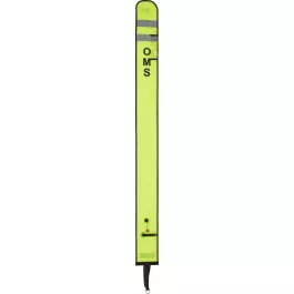 Parachute de palier OMS 1m80 Jaune, fermé, gonflage bouche ou DS