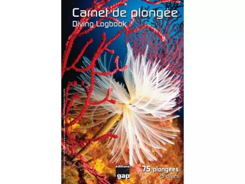 Carnet de plongée Spirographe, 75 plongées