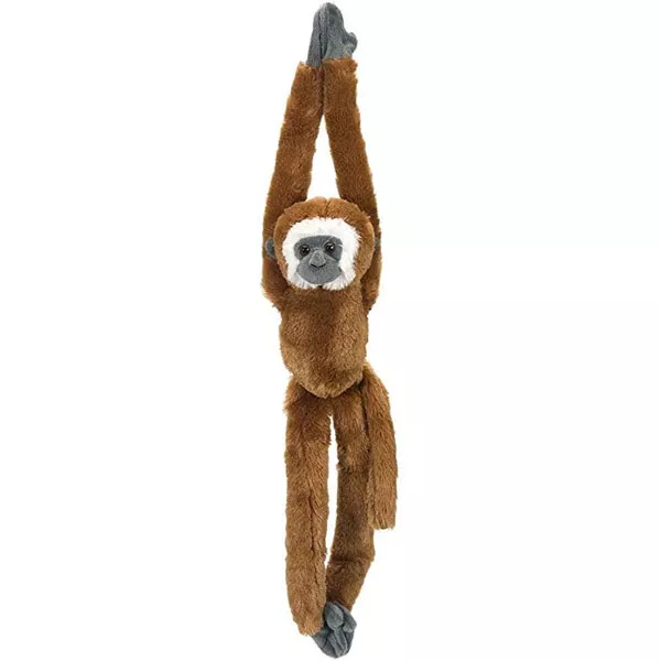 peluche hanging monkeys gibbon wild republic 50cm