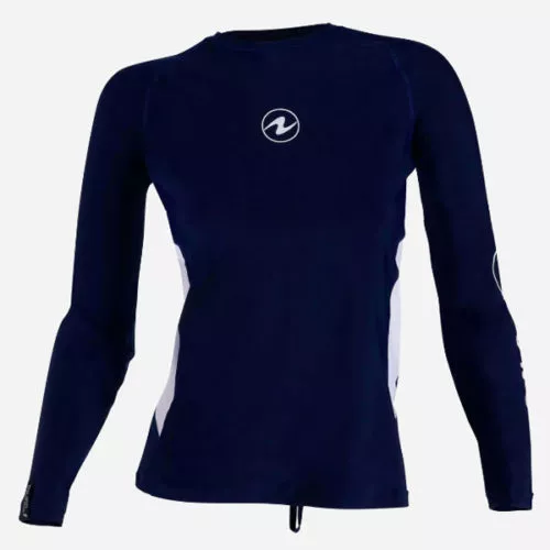 rashguard manches longues loose fit aqualung femme