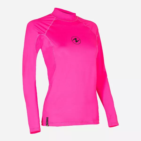 rashguard manches longues slim fit aqualung femme